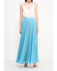 Бирюзовая длинная юбка от Gregory