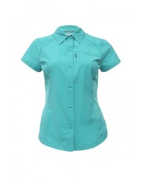 Женская бирюзовая классическая рубашка от Columbia
