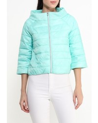 Женская бирюзовая куртка-пуховик от B.Style