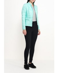 Женская бирюзовая куртка-пуховик от B.Style