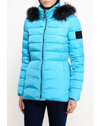 Женская бирюзовая куртка-пуховик от Byblos