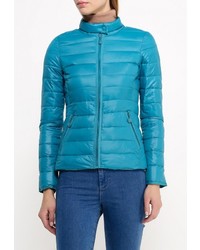 Женская бирюзовая куртка-пуховик от Minority