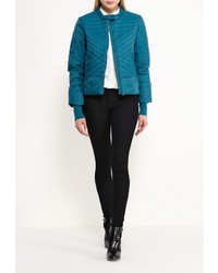 Женская бирюзовая куртка-пуховик от Sela