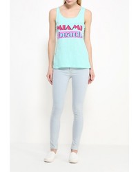 Женская бирюзовая майка от Brave Soul