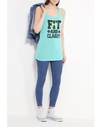 Женская бирюзовая майка от Sela