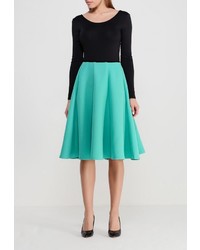 Бирюзовая пышная юбка от Befree