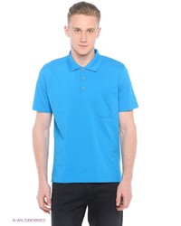 Мужская бирюзовая футболка-поло от D.S