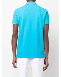 Мужская бирюзовая футболка-поло от Polo Ralph Lauren