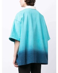 Мужская бирюзовая футболка-поло от Botter