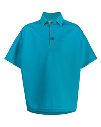 Мужская бирюзовая футболка-поло от Kolor