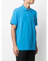 Мужская бирюзовая футболка-поло от Lacoste