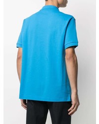 Мужская бирюзовая футболка-поло от Lacoste