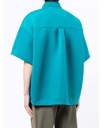 Мужская бирюзовая футболка-поло от Kolor