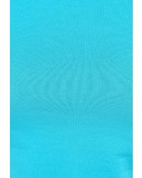 Женская бирюзовая футболка с круглым вырезом от Baon