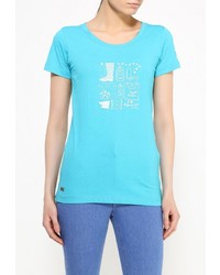 Женская бирюзовая футболка с круглым вырезом от Regatta