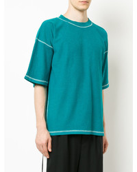 Мужская бирюзовая футболка от Monkey Time