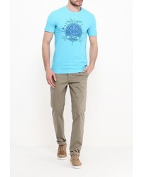 Мужская бирюзовая футболка от FiNN FLARE