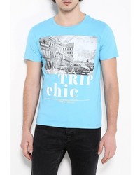 Мужская бирюзовая футболка от Fresh Brand