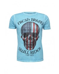 Мужская бирюзовая футболка от Fresh Brand