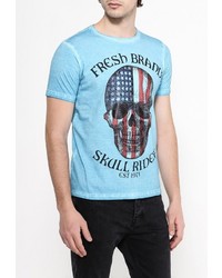 Мужская бирюзовая футболка от Fresh Brand