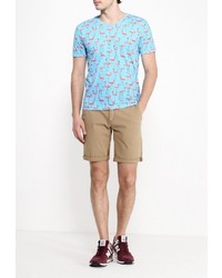 Мужская бирюзовая футболка от Fresh Brand