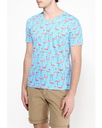 Мужская бирюзовая футболка от Fresh Brand