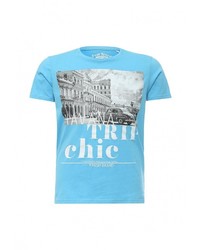 Мужская бирюзовая футболка от Fresh Brand