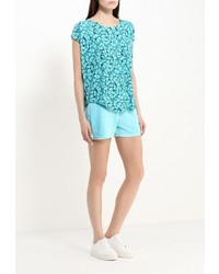 Женская бирюзовая футболка от Modis