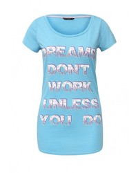 Женская бирюзовая футболка от Sela