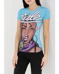 Женская бирюзовая футболка от SK House