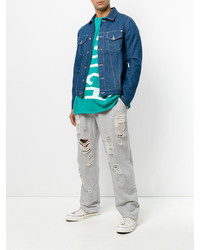 Мужская бирюзовая футболка от Paura