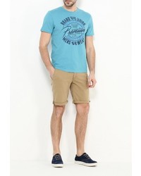 Мужская бирюзовая футболка от Tom Tailor