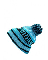 Мужская бирюзовая шапка