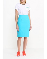 Бирюзовая юбка-карандаш от Iceberg