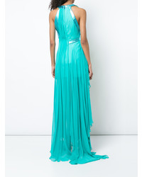 Бирюзовое вечернее платье от Rubin Singer
