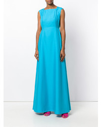 Бирюзовое вечернее платье от Talbot Runhof