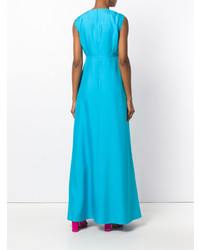 Бирюзовое вечернее платье от Talbot Runhof