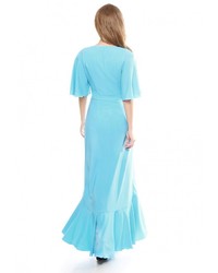 Бирюзовое вечернее платье от Marichuell
