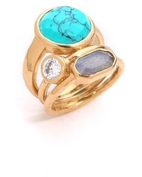 Бирюзовое кольцо от Melinda Maria