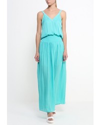 Бирюзовое платье-макси от Patrizia Pepe