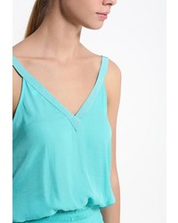 Бирюзовое платье-макси от Patrizia Pepe