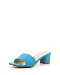 Женские бирюзовые босоножки