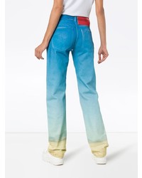Женские бирюзовые джинсы с принтом от Calvin Klein Jeans Est. 1978
