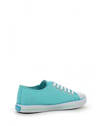 Женские бирюзовые кеды от Beppi