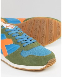 Мужские бирюзовые кеды от Diadora