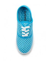 Женские бирюзовые кеды от Instreet