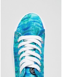 Женские бирюзовые кеды от Sixty Seven