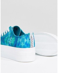 Женские бирюзовые кеды от Sixty Seven