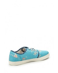 Мужские бирюзовые кеды от Timberland