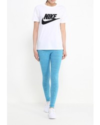 Бирюзовые леггинсы от Nike